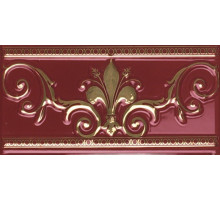 Керамический бордюр Ape Noblesse Cenefa Noblesse Burdeos Gold S001226 10x20 см