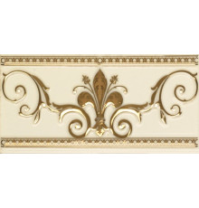 Керамический бордюр Ape Noblesse Cenefa Noblesse Marfil Gold  S001225 10x20 см