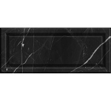 Керамическая плитка Gracia Ceramica Noir черная 02 настенная 25x60 см