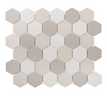 Керамическая мозаика StarMosaic Non-Slip Hexagon Small Lb Mix Antislip. JMT31955 28,2x32,5 см