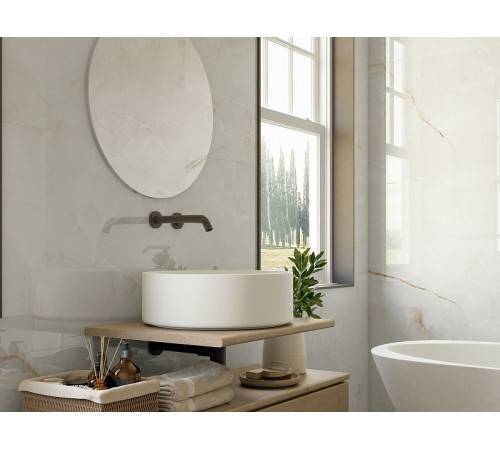 Керамогранит Pamesa Ceramica Onix White (leviglass) Rect 004.869.0108.00283 60х120 см