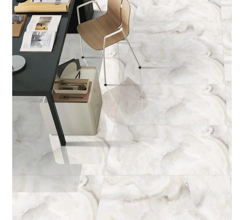 Керамогранит Art&Natura Ceramica Onyx Cloud White Glossy 60х120 см