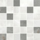 Керамическая мозаика Azori Opale Grey Mosaic 587433004 30х30 см