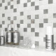 Керамическая мозаика Azori Opale Grey Mosaic 587433004 30х30 см