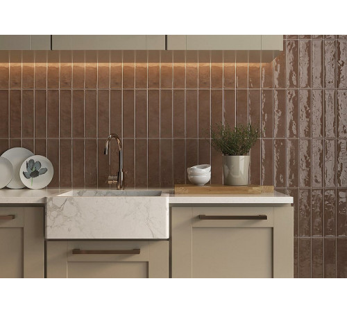 Керамическая плитка Pamesa Ceramica Origin Eleganza Terra 027.890.0056.11183 настенная 7,5x30 см