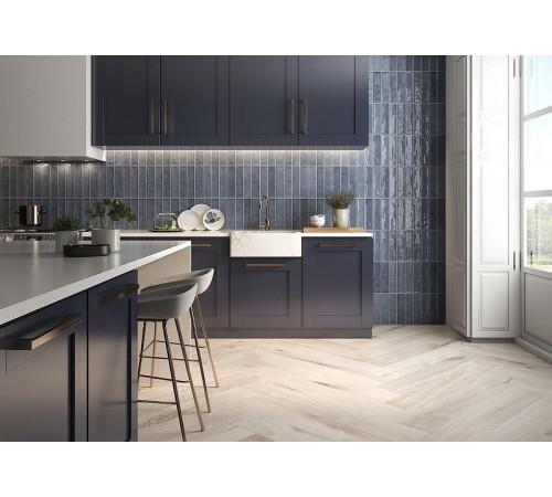 Керамическая плитка Pamesa Ceramica Origin Eleganza Blu 027.890.0158.11183 настенная 7,5x30 см