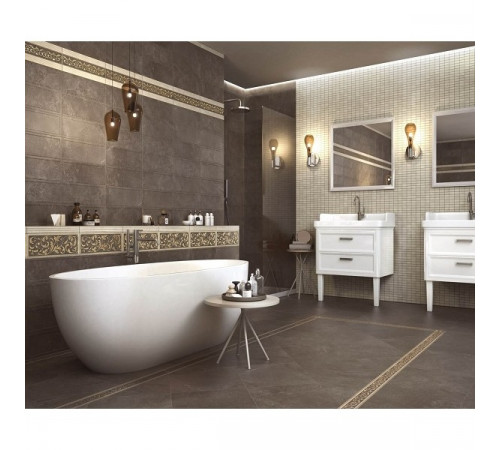 Керамический бордюр Kerama Marazzi Орсэ ADA36415106 7,2х40 см