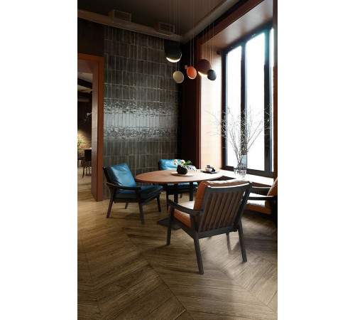 Керамогранит Marazzi Ragno Ossimori Marrone Chevron R9ST 11х54 см