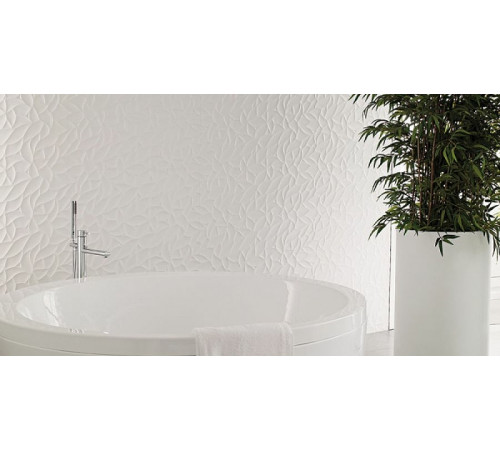 Керамическая плитка Porcelanosa Oxo Deco Blanco 100292143 настенная 33,3x100 см