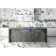 Керамогранит Geotiles Oyama Blue Super Polished 120х120 см