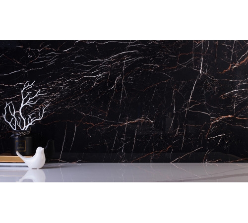 керамогранит Staro Palacio Molten Black High Gloss керамогранит 60x120 см