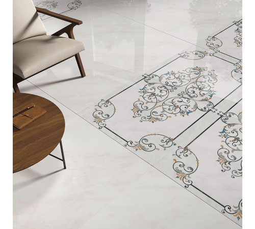 Керамогранит Kerama Marazzi Парнас светлый лаппатированный обрезной SG842392R 80х80 см