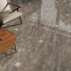 Керамогранит Kerama Marazzi Парнас пепельный лаппатированный обрезной SG842092R 80х80 см