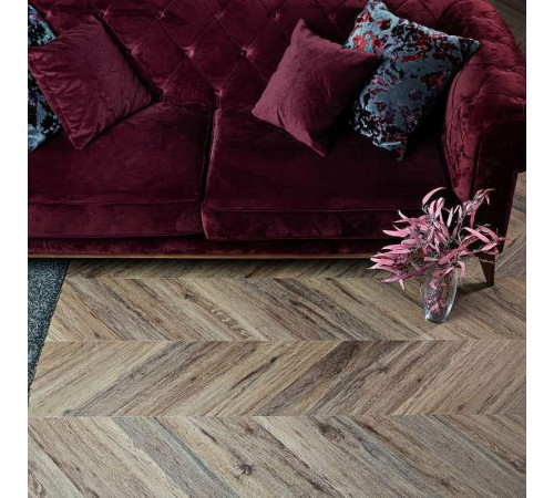 Виниловый ламинат Vinilam Parquet Chevron 8.5мм I107516 Шеврон Лувр 1293х305х8,5 мм