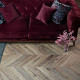 Виниловый ламинат Vinilam Parquet Chevron 8.5мм I107516 Шеврон Лувр 1293х305х8,5 мм