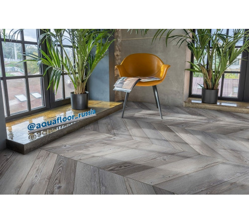 Виниловый ламинат AquaFloor Parquet Glue Chevron AF2552PGCh 553,7х130,5х2,5 мм