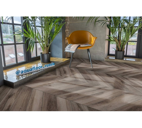 Виниловый ламинат AquaFloor Parquet Glue Chevron AF2554PGCh 553,7х130,5х2,5 мм