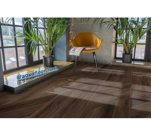 Виниловый ламинат AquaFloor Parquet Glue Chevron AF2559PGCh 553,7х130,5х2,5 мм