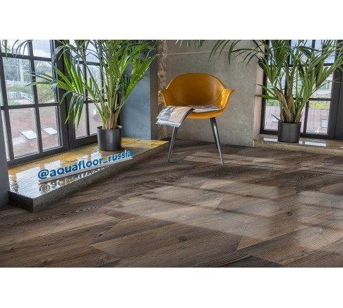 Виниловый ламинат AquaFloor Parquet Glue Chevron AF2557PGCh 553,7х130,5х2,5 мм