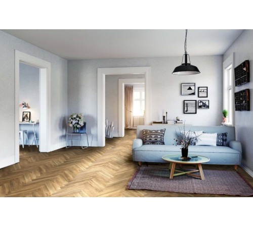 Виниловый ламинат Vinilam Parquet Herringbone 6.5мм IS11177 Паркет Версальский 720х120х6,5 мм