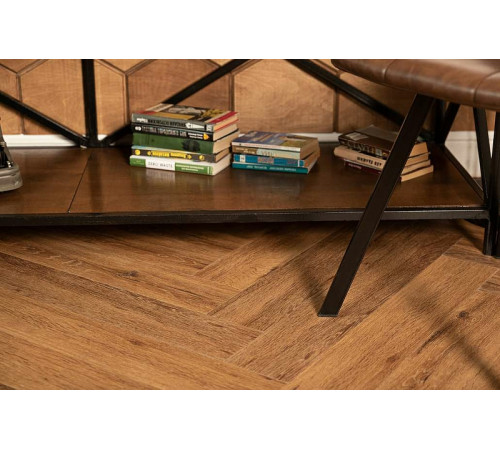 Виниловый ламинат Vinilam Parquet Herringbone 6.5мм IS11210 Де Вилль 720х120х6,5 мм