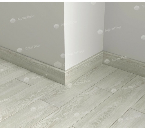 Плинтус Alpine Floor Parquet Light SK 13-4 Дуб Арктик 2200х80х12,5 мм