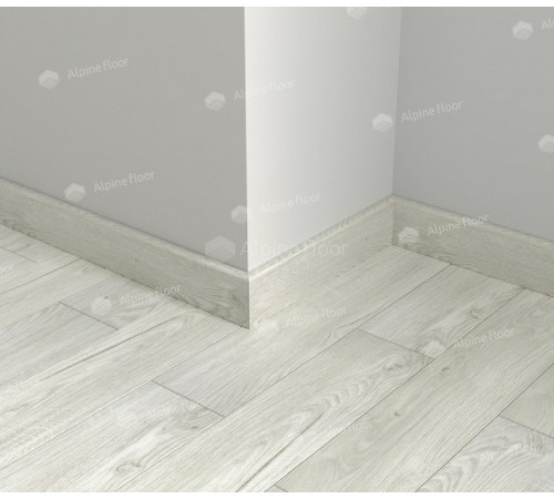 Плинтус Alpine Floor Parquet Light SK 13-11 Снежный 2200х80х12,5 мм