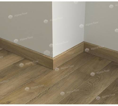 Плинтус Alpine Floor Parquet Light SK 13-7 Дуб Насыщенный 2200х80х12,5 мм