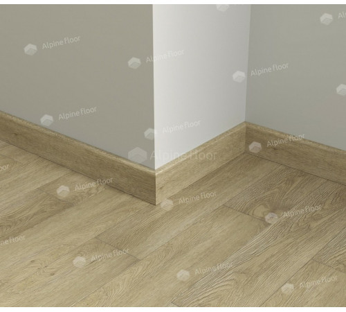 Плинтус Alpine Floor Parquet Light SK 13-3 Дуб Ваниль Селект 2200х80х12,5 мм