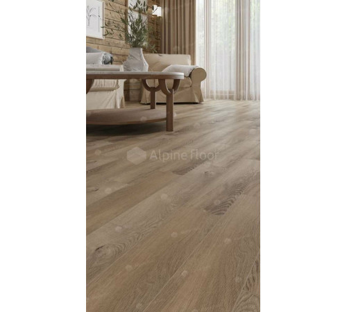 Виниловый ламинат Alpine Floor Parquet LVT ECO 16-17 Дуб Синистра 590х118х2,5 мм