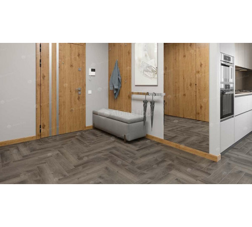 Виниловый ламинат Alpine Floor Parquet LVT ECO 16-13 Дуб Мерга 590х118х2,5 мм