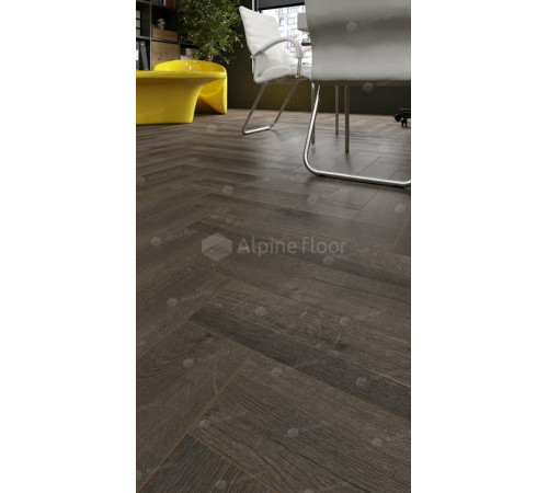 Виниловый ламинат Alpine Floor Parquet LVT ECO 16-19 Дуб Антарес 590х118х2,5 мм