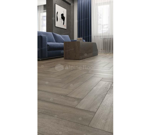 Виниловый ламинат Alpine Floor Parquet LVT ECO 16-15 Дуб Исида 590х118х2,5 мм