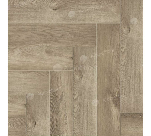 Виниловый ламинат Alpine Floor Parquet LVT  ECO 16-5 Дуб Натуральный Отбеленный 590х118х2,5 мм