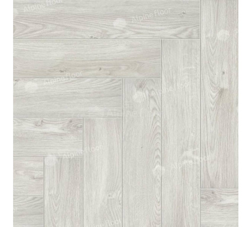 Виниловый ламинат Alpine Floor Parquet LVT ECO 16-11 Снежный 590х118х2,5 мм