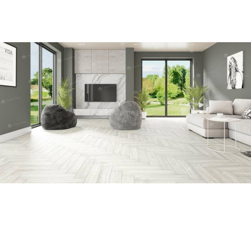 Виниловый ламинат Alpine Floor Parquet LVT ECO 16-4 Дуб Арктик 590х118х2,5 мм