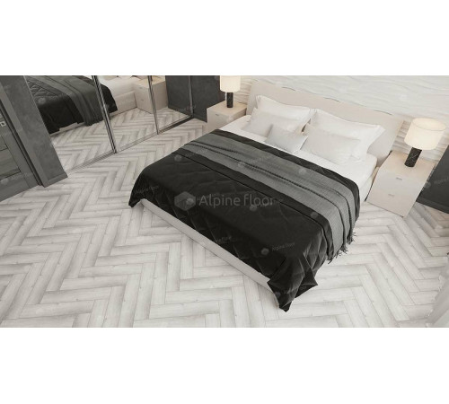 Виниловый ламинат Alpine Floor Parquet LVT ECO 16-12 Дуб Альхена 590х118х2,5 мм