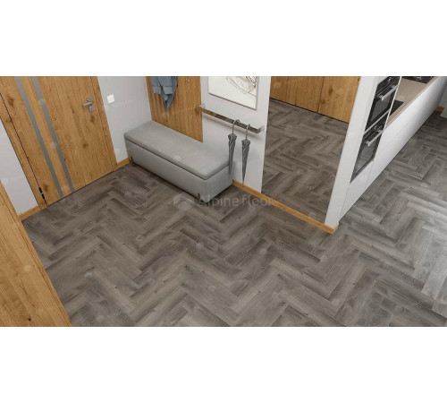 Виниловый ламинат Alpine Floor Parquet LVT ECO 16-13 Дуб Мерга 590х118х2,5 мм