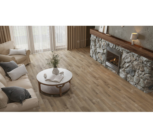 Виниловый ламинат Alpine Floor Parquet Premium ECO 19-17 Дуб Природный Изысканный 600х125х8 мм