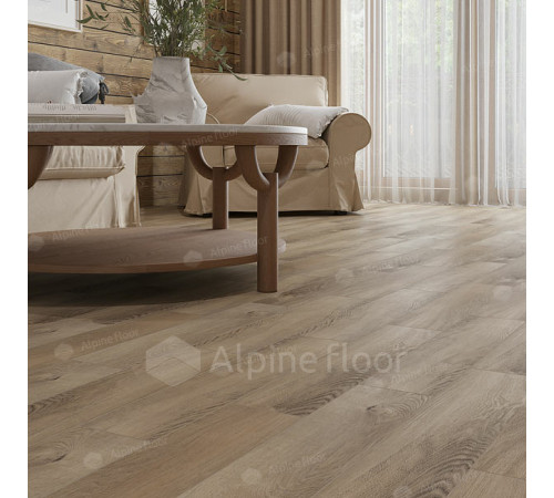 Виниловый ламинат Alpine Floor Parquet Premium ECO 19-17 Дуб Природный Изысканный 600х125х8 мм