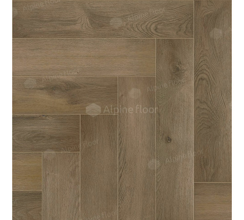 Виниловый ламинат Alpine Floor Parquet Premium ECO 19-7 Дуб насыщенный 600х125х8 мм