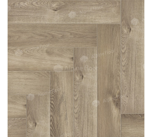 Виниловый ламинат Alpine Floor Parquet Premium  ECO 19-5 Дуб Натуральный Отбеленный 600х125х8 мм