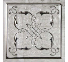 Керамический декор Monopole Ceramica Petra Armonia Silver B 15х15 см