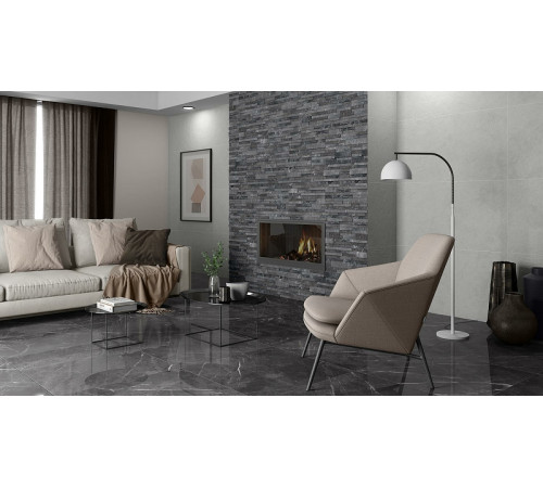 Керамогранит Pamesa Ceramica Piave Coal Leviglass 60х60 см