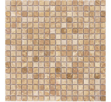 Мозаика Caramelle mosaic Pietrine 4 мм Emperador Light POL 30,5x30,5 см