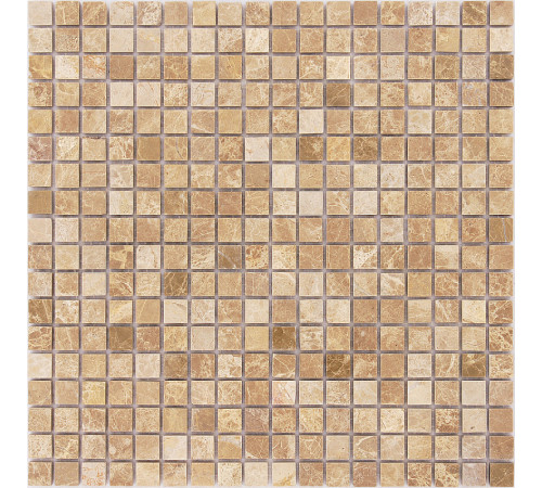 Мозаика Caramelle mosaic Pietrine 4 мм Emperador Light POL 30,5x30,5 см