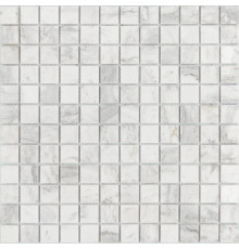 Мозаика Caramelle mosaic Pietrine 4 мм Dolomiti bianco MAT 29,8x29,8 см