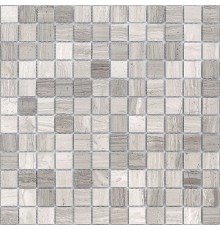 Мозаика Caramelle mosaic Pietrine 4 мм Travertino Silver POL 29,8x29,8 см