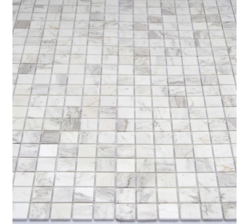 Мозаика Caramelle mosaic Pietrine 4 мм Dolomiti bianco POL 29,8x29,8 см