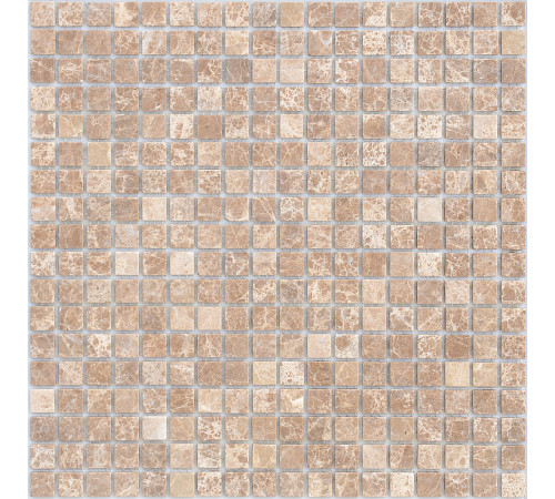 Мозаика Caramelle mosaic Pietrine 4 мм Emperador Light MAT 30,5x30,5 см